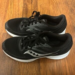 Saucony Men's Black and White Athletic Shoes
